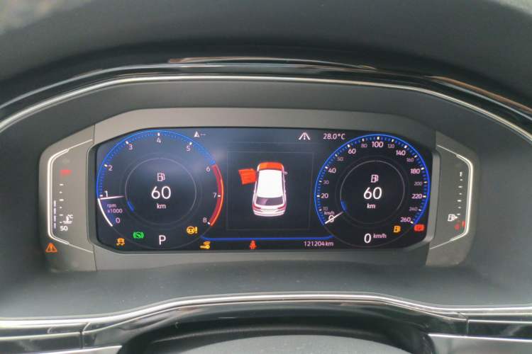 Used Volkswagen Teramont X 2019 380TSI Four-Wheel Drive Prestige Luxury Edition Instrument Cluster