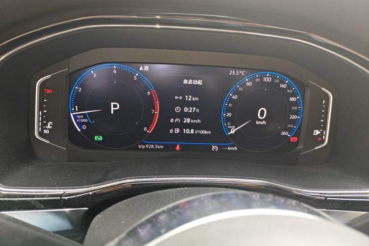 Used Volkswagen Teramont X 2019 330TSI Two-Wheel-Drive Prestige Luxury Edition Instrument Cluster