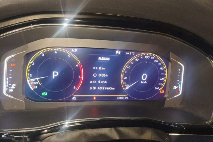 Used Volkswagen Teramont X 2019 380TSI Four-Wheel Drive Luxury Edition Instrument Cluster