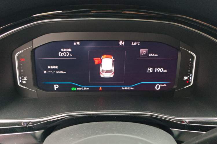 Used Volkswagen Teramont X 2019 380TSI Four-Wheel Drive Prestige Luxury Edition Instrument Cluster