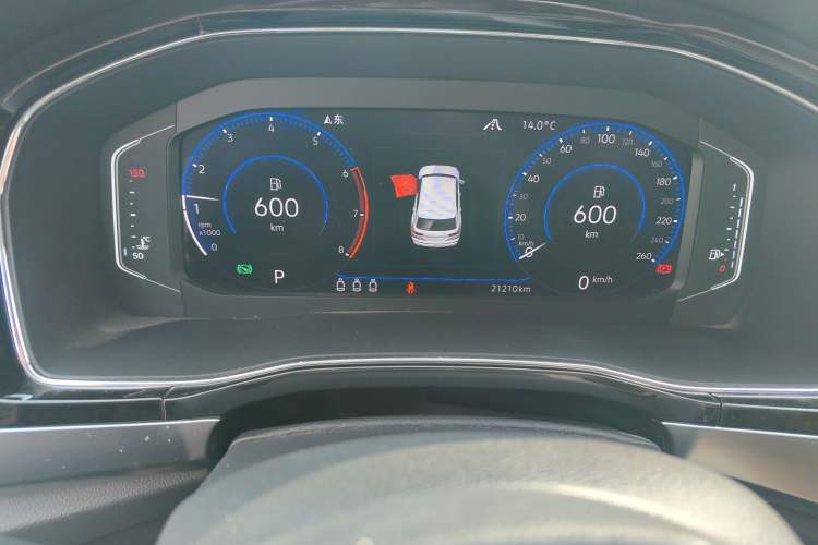 Used Volkswagen Teramont X 2019 380TSI Four-Wheel Drive Prestige Luxury Edition Instrument Cluster
