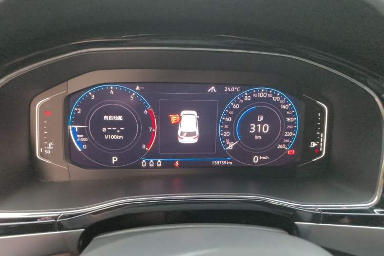 Used Volkswagen Teramont X 2019 380TSI Four-Wheel Drive Prestige Luxury Edition Instrument Cluster