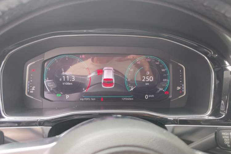 Used Volkswagen Teramont X 2019 330TSI Two-Wheel-Drive Prestige Luxury Edition Instrument Cluster