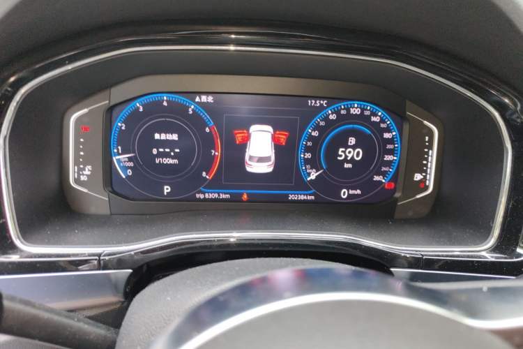 Used Volkswagen Teramont X 2019 330TSI Two-Wheel-Drive Prestige Luxury Edition Instrument Cluster