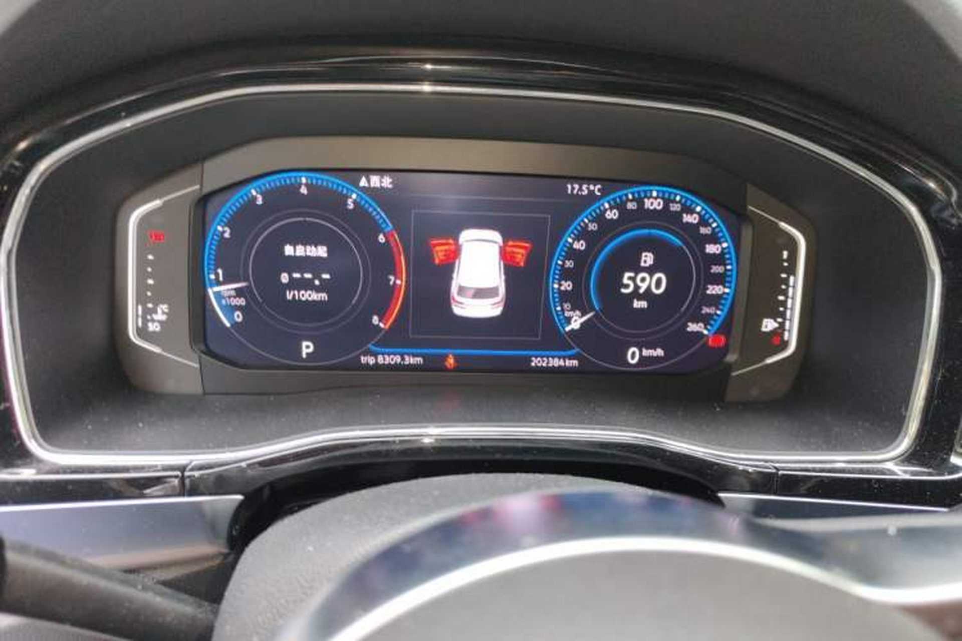 Used Volkswagen Teramont X 2019 330TSI Two-Wheel-Drive Prestige Luxury Edition Instrument Cluster