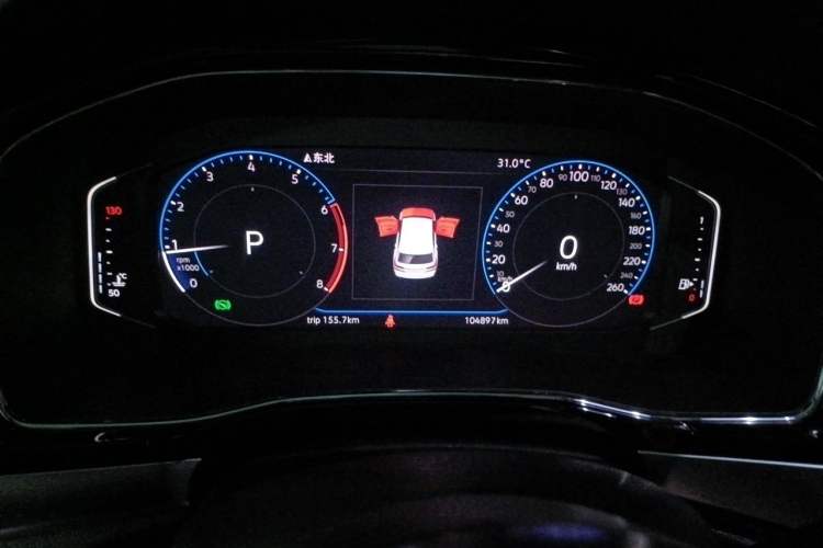 Used Volkswagen Teramont X 2019 330TSI Two-Wheel-Drive Prestige Luxury Edition Instrument Cluster