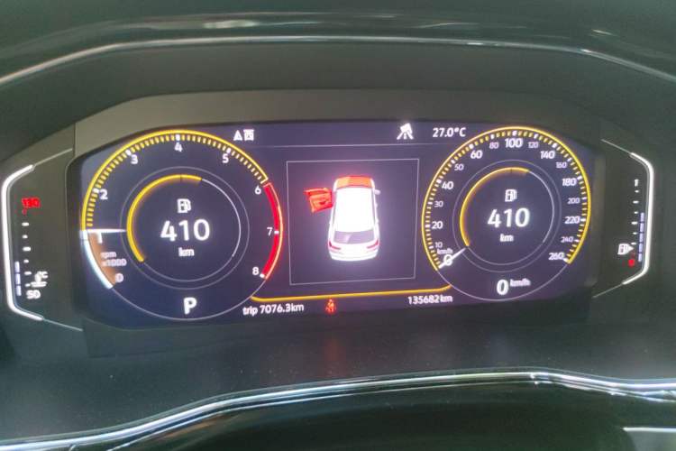 Used Volkswagen Teramont X 2019 380TSI Four-Wheel Drive Luxury Edition Instrument Cluster