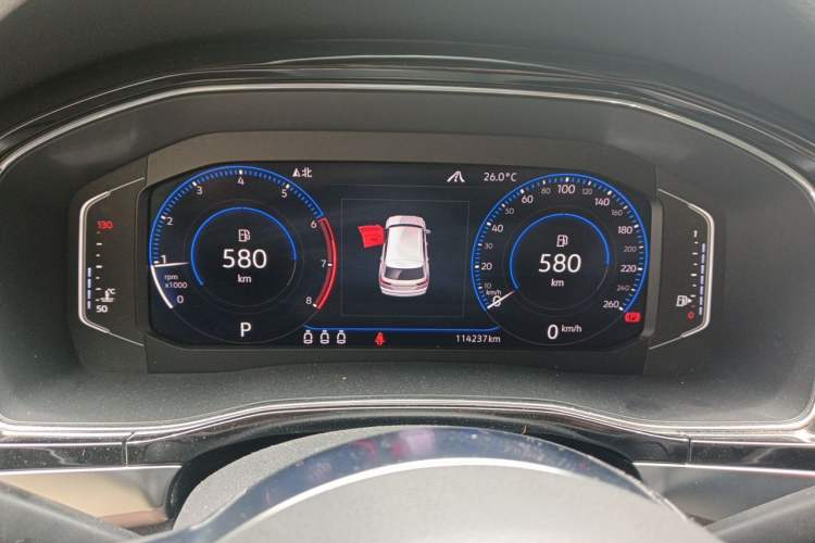 Used Volkswagen Teramont X 2019 380TSI Four-Wheel Drive Prestige Luxury Edition Instrument Cluster