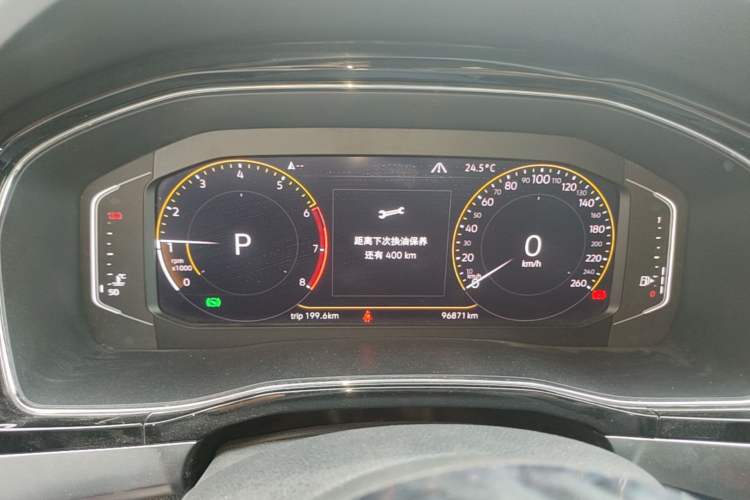 Used Volkswagen Teramont X 2019 380TSI Four-Wheel Drive Luxury Edition Instrument Cluster