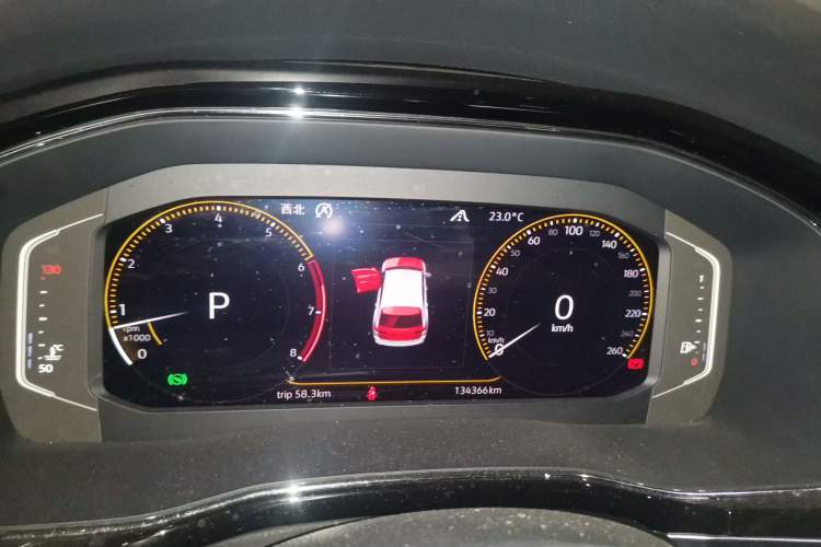 Used Volkswagen Teramont X 2019 380TSI Four-Wheel Drive Luxury Edition Instrument Cluster