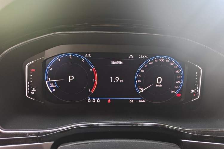 Used Volkswagen Teramont X 2019 380TSI Four-Wheel Drive Prestige Luxury Edition Instrument Cluster