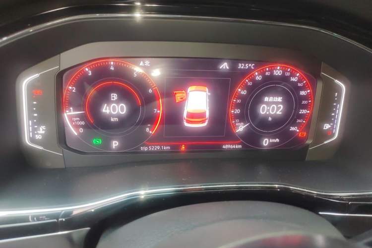 Used Volkswagen Teramont X 2019 380TSI Four-Wheel Drive Prestige Luxury Edition Instrument Cluster