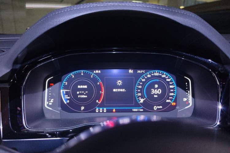 Used Volkswagen Teramont X 2019 380TSI Four-Wheel Drive Prestige Luxury Edition Instrument Cluster