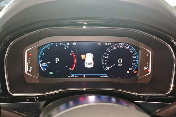 Used Volkswagen Teramont X 2019 380TSI Four-Wheel Drive Prestige Luxury Edition Instrument Cluster