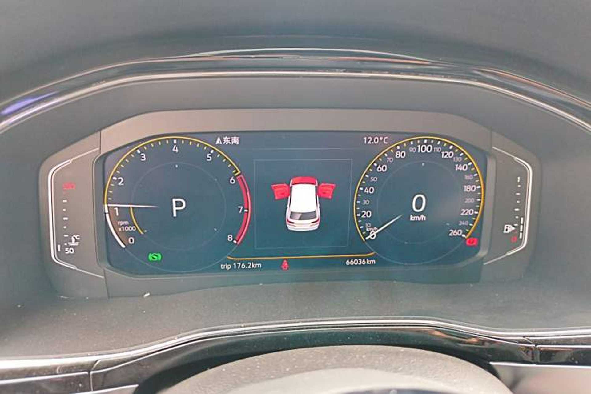 Used Volkswagen Teramont X 2019 330TSI Two-Wheel-Drive Luxury Edition Instrument Cluster