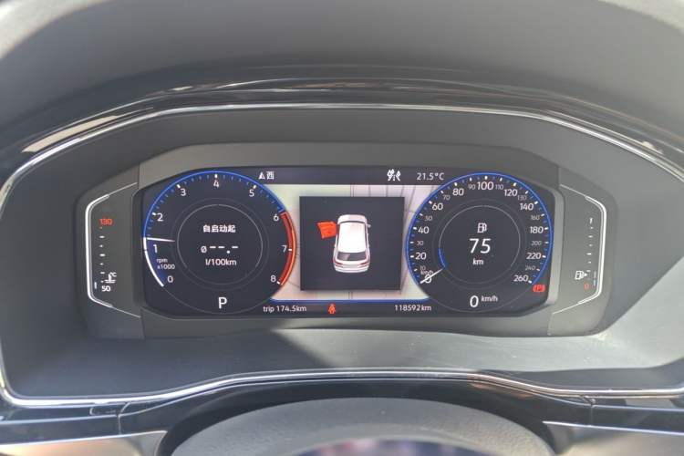 Used Volkswagen Teramont X 2019 380TSI Four-Wheel Drive Luxury Edition Instrument Cluster