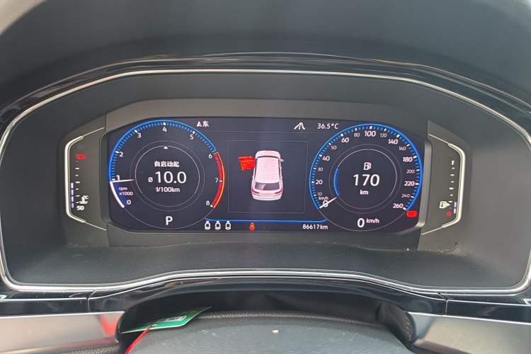 Used Volkswagen Teramont X 2019 380TSI Four-Wheel Drive Luxury Edition Instrument Cluster