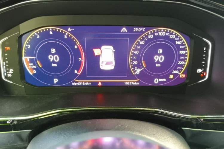 Used Volkswagen Teramont X 2019 380TSI Four-Wheel Drive Luxury Edition Instrument Cluster