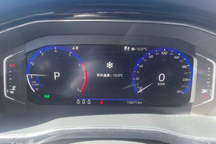 Used Volkswagen Teramont X 2019 380TSI Four-Wheel Drive Prestige Luxury Edition Odometer Close Up