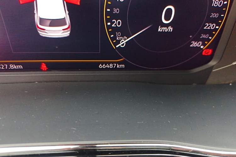 Used Volkswagen Teramont X 2019 330TSI Two-Wheel-Drive Luxury Edition Odometer Close Up