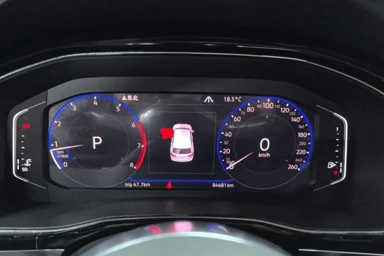 Used Volkswagen Teramont X 2019 380TSI Four-Wheel Drive Prestige Luxury Edition Odometer Close Up