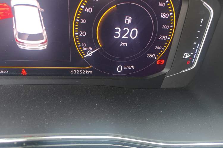Used Volkswagen Teramont X 2019 330TSI Two-Wheel-Drive Luxury Edition Odometer Close Up