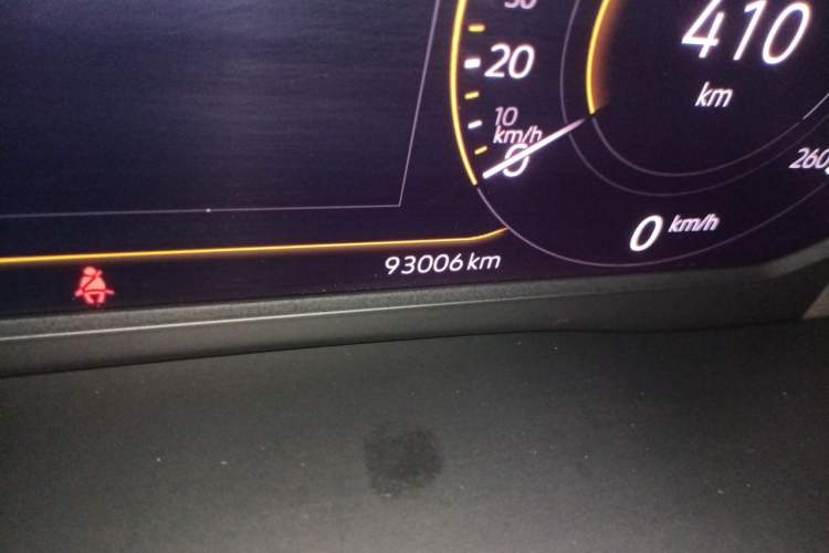 Used Volkswagen Teramont X 2019 380TSI Four-Wheel Drive Luxury Edition Odometer Close Up