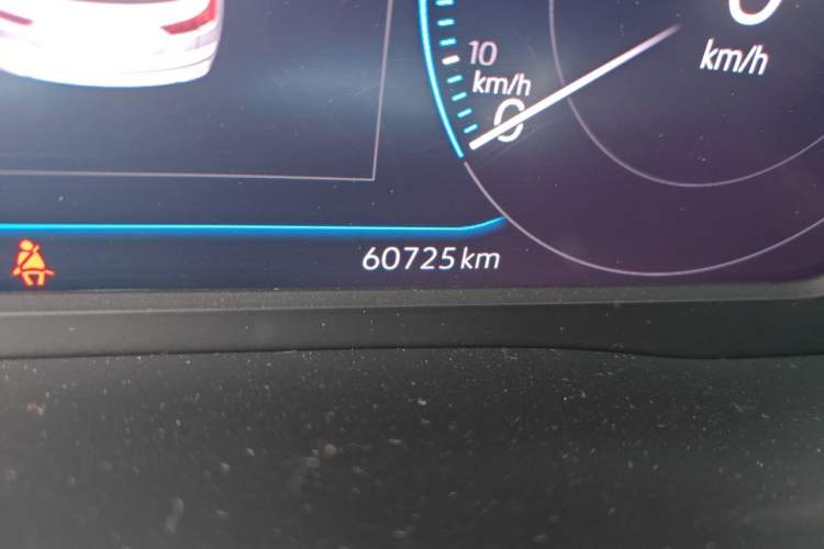 Used Volkswagen Teramont X 2019 330TSI Two-Wheel-Drive Prestige Luxury Edition Odometer Close Up