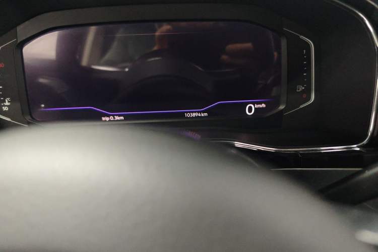 Used Volkswagen Teramont X 2019 380TSI Four-Wheel Drive Prestige Luxury Edition Odometer Close Up