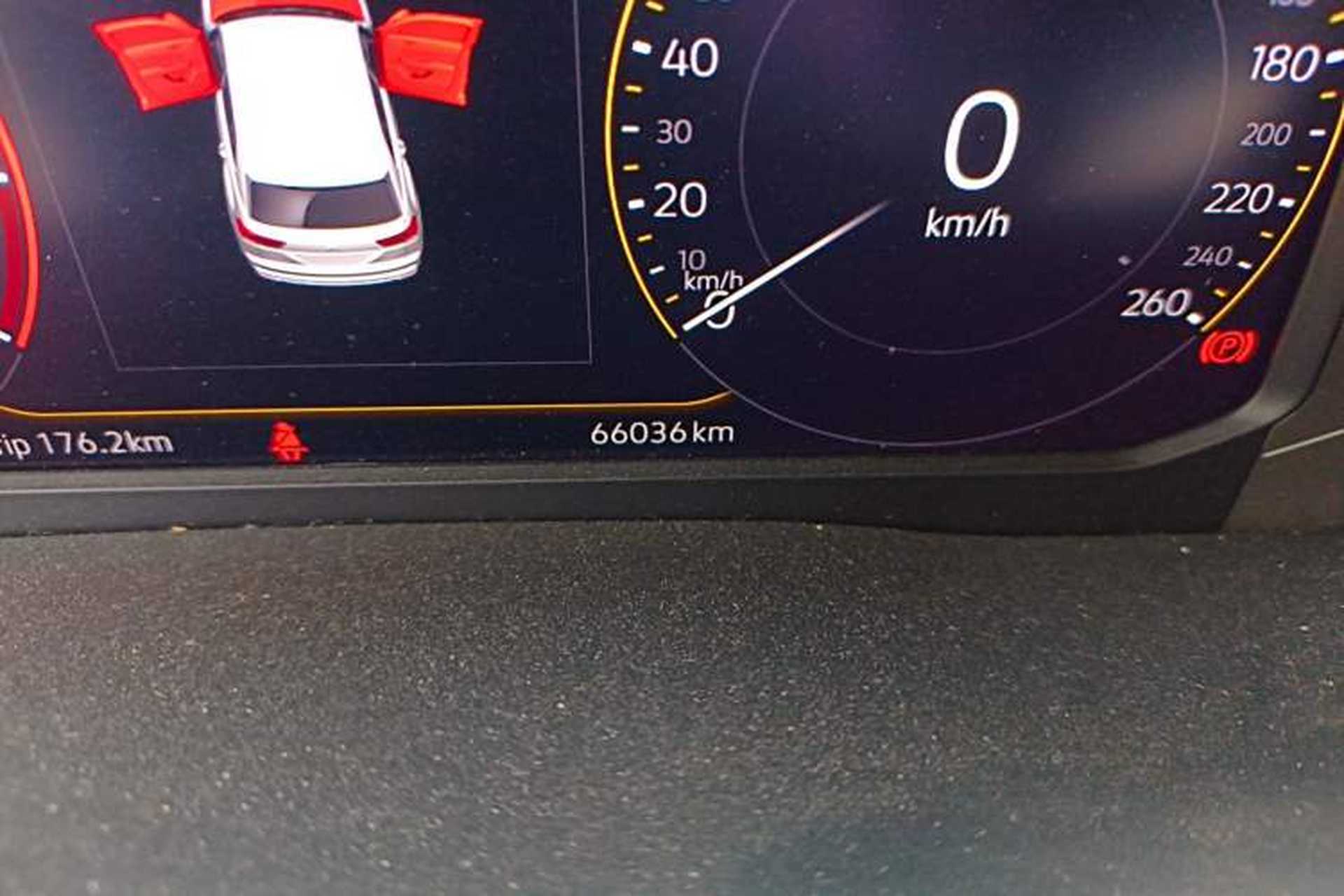 Used Volkswagen Teramont X 2019 330TSI Two-Wheel-Drive Luxury Edition Odometer Close Up