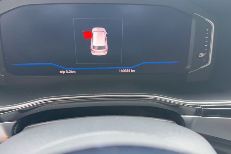 Used Volkswagen Teramont X 2019 330TSI Two-Wheel-Drive Prestige Luxury Edition Odometer Close Up