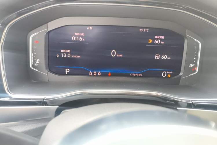Used Volkswagen Teramont X 2019 330TSI Two-Wheel-Drive Prestige Luxury Edition Odometer Close Up