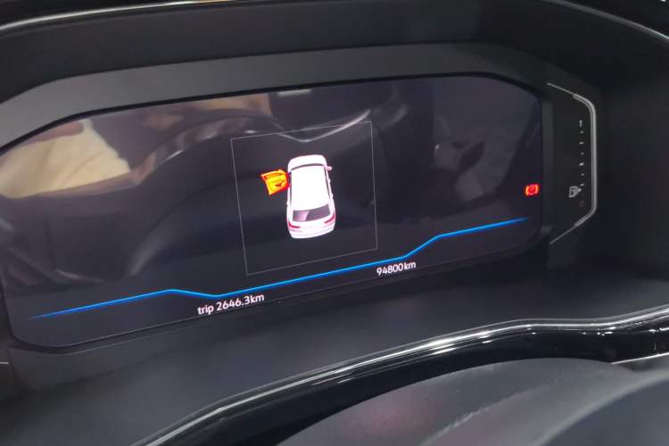 Used Volkswagen Teramont X 2019 380TSI Four-Wheel Drive Prestige Luxury Edition Odometer Close Up