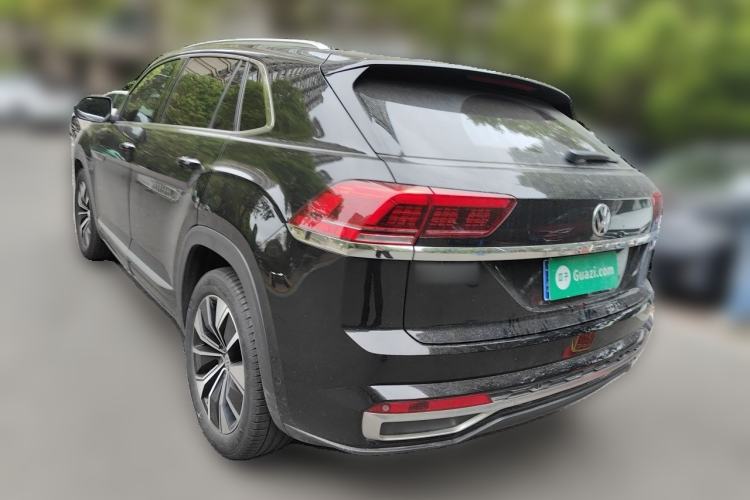 Used Volkswagen Teramont X 2019 330TSI Two-Wheel-Drive Prestige Luxury Edition Rear Left 45 Deg