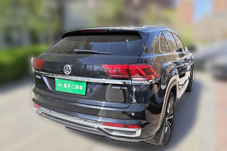 Used Volkswagen Teramont X 2019 530 V6 Four-Wheel Drive Prestige Luxury Edition Rear Right 45 Deg