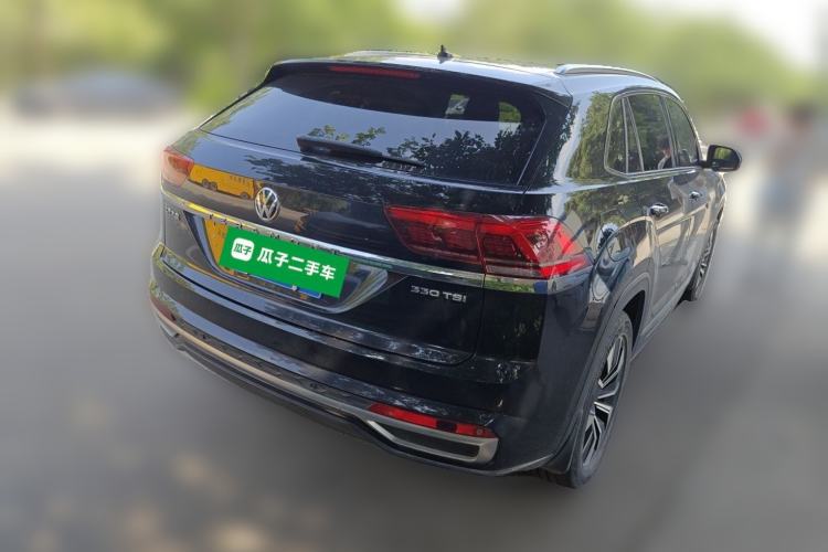 Used Volkswagen Teramont X 2019 330TSI Two-Wheel-Drive Prestige Luxury Edition Rear Right 45 Deg