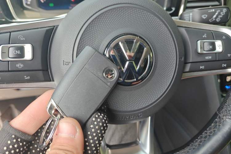 Used Volkswagen Teramont X 2019 380TSI Four-Wheel Drive Luxury Edition Vehicle Key