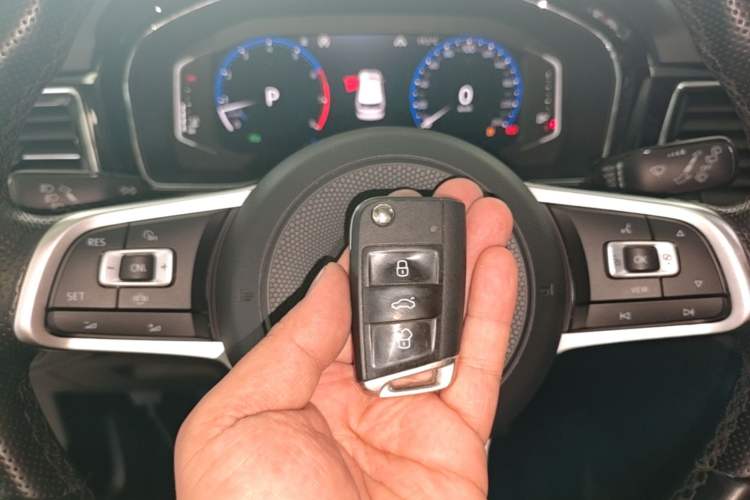 Used Volkswagen Teramont X 2019 380TSI Four-Wheel Drive Prestige Luxury Edition Vehicle Key
