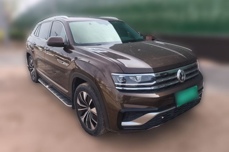 Used Volkswagen Teramont X 2019 380TSI Four-Wheel Drive Prestige Luxury Edition Front Right 45 Deg