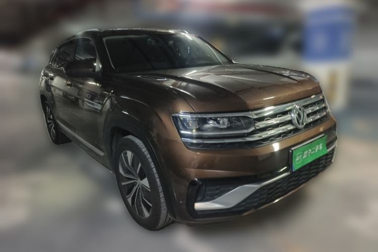 Used Volkswagen Teramont X 2019 330TSI Two-Wheel-Drive Prestige Luxury Edition Front Right 45 Deg