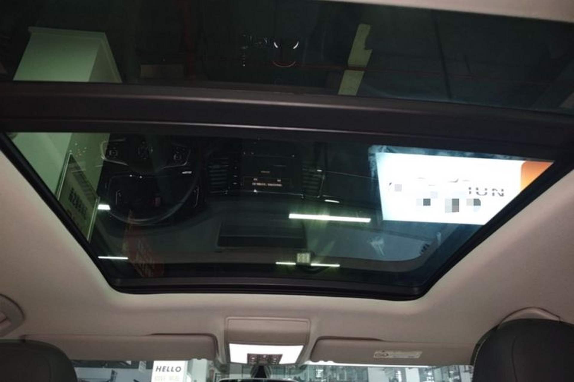 Used Volkswagen Teramont X 2019 380TSI Four-Wheel Drive Prestige Luxury Edition Headliner