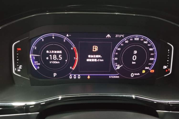 Used Volkswagen Teramont X 2019 380TSI Four-Wheel Drive Prestige Luxury Edition Instrument Cluster
