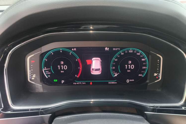 Used Volkswagen Teramont X 2019 380TSI Four-Wheel Drive Prestige Luxury Edition Instrument Cluster