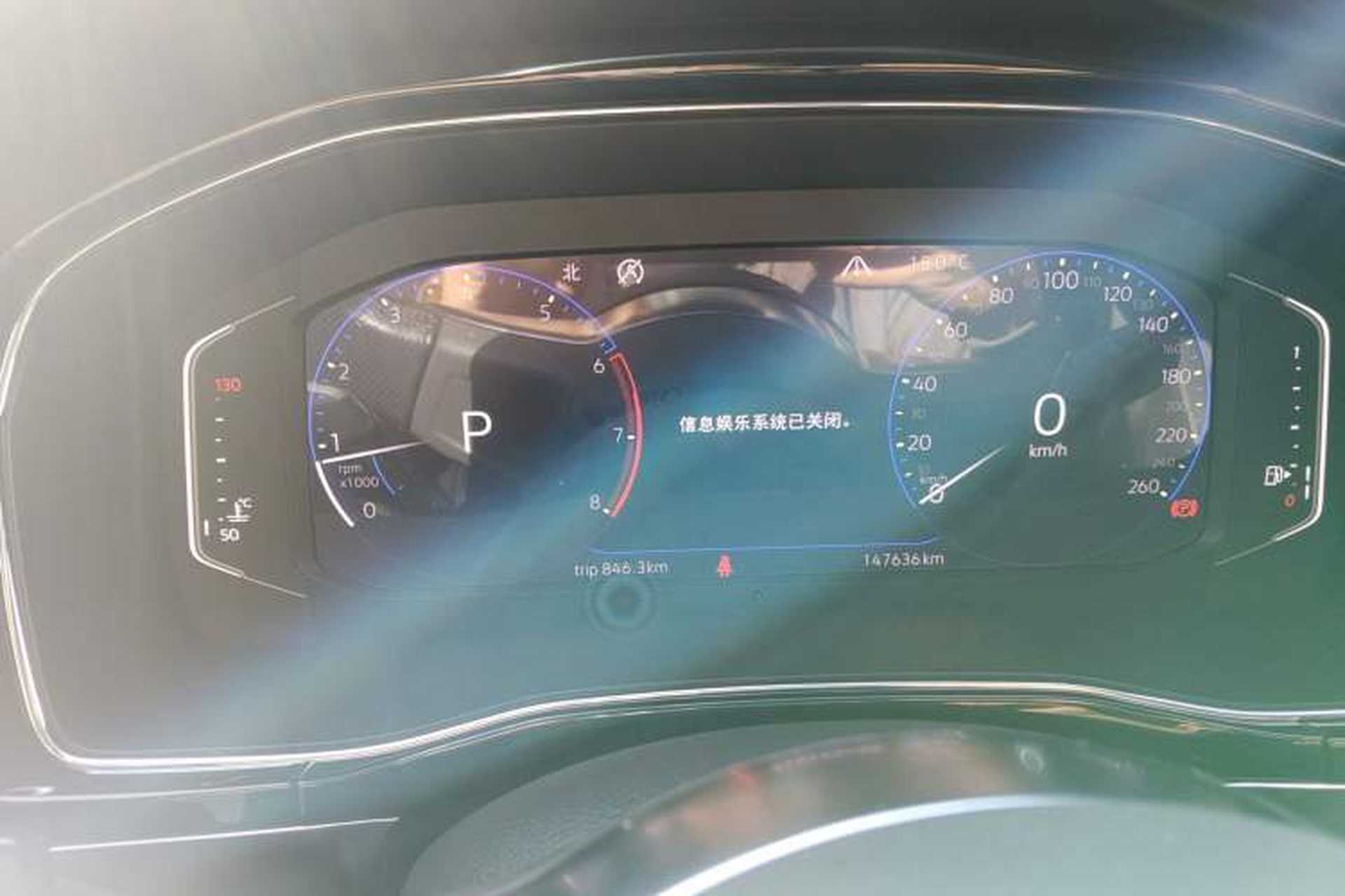 Used Volkswagen Teramont X 2019 380TSI Four-Wheel Drive Prestige Luxury Edition Instrument Cluster