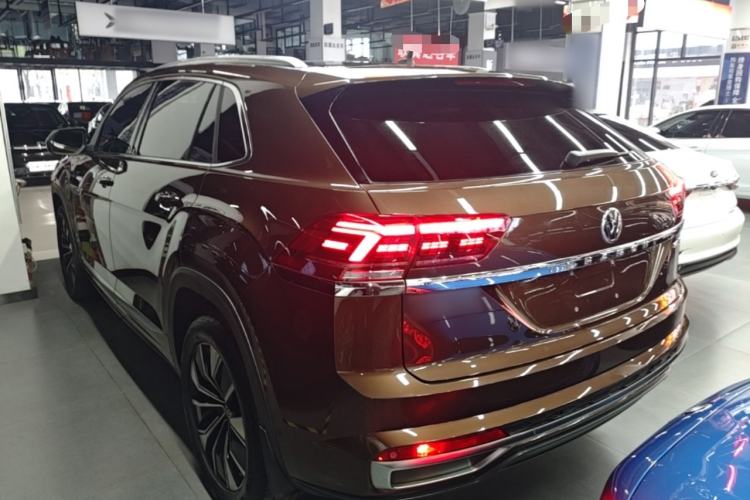 Used Volkswagen Teramont X 2019 380TSI Four-Wheel Drive Prestige Luxury Edition Rear Left 45 Deg