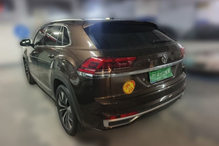 Used Volkswagen Teramont X 2019 330TSI Two-Wheel-Drive Prestige Luxury Edition Rear Left 45 Deg