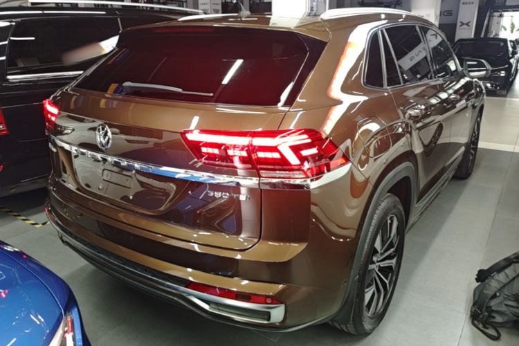 Used Volkswagen Teramont X 2019 380TSI Four-Wheel Drive Prestige Luxury Edition Rear Right 45 Deg