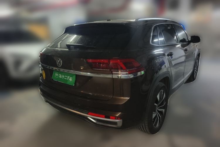Used Volkswagen Teramont X 2019 330TSI Two-Wheel-Drive Prestige Luxury Edition Rear Right 45 Deg