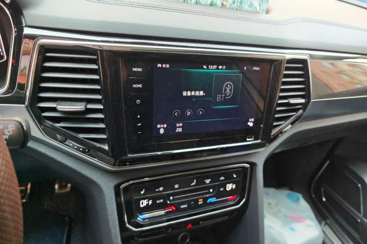 Used Volkswagen Teramont X 2019 380TSI Four-Wheel Drive Prestige Luxury Edition Audio And AC Panel