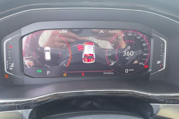 Used Volkswagen Teramont X 2019 380TSI Four-Wheel Drive Prestige Luxury Edition Instrument Cluster